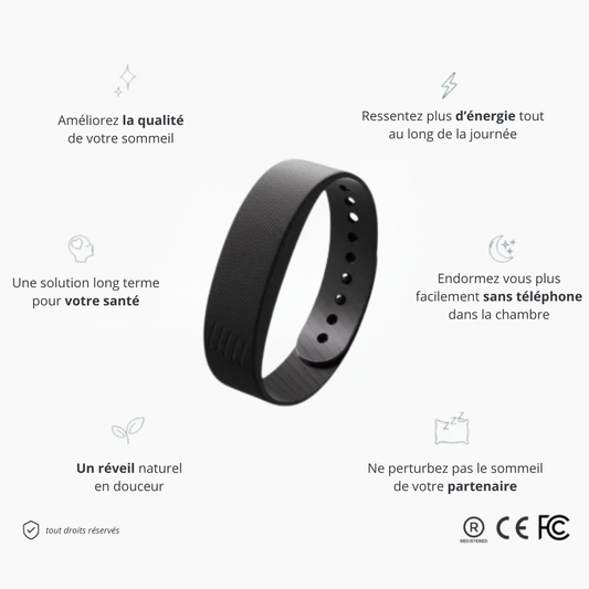 Réveil Bracelet Vibrant - Malozy